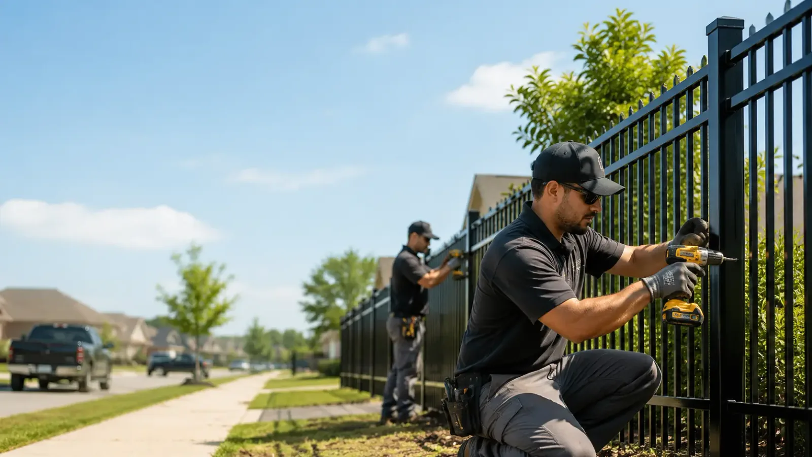 Metal Fence Installation in San Mateo, FL